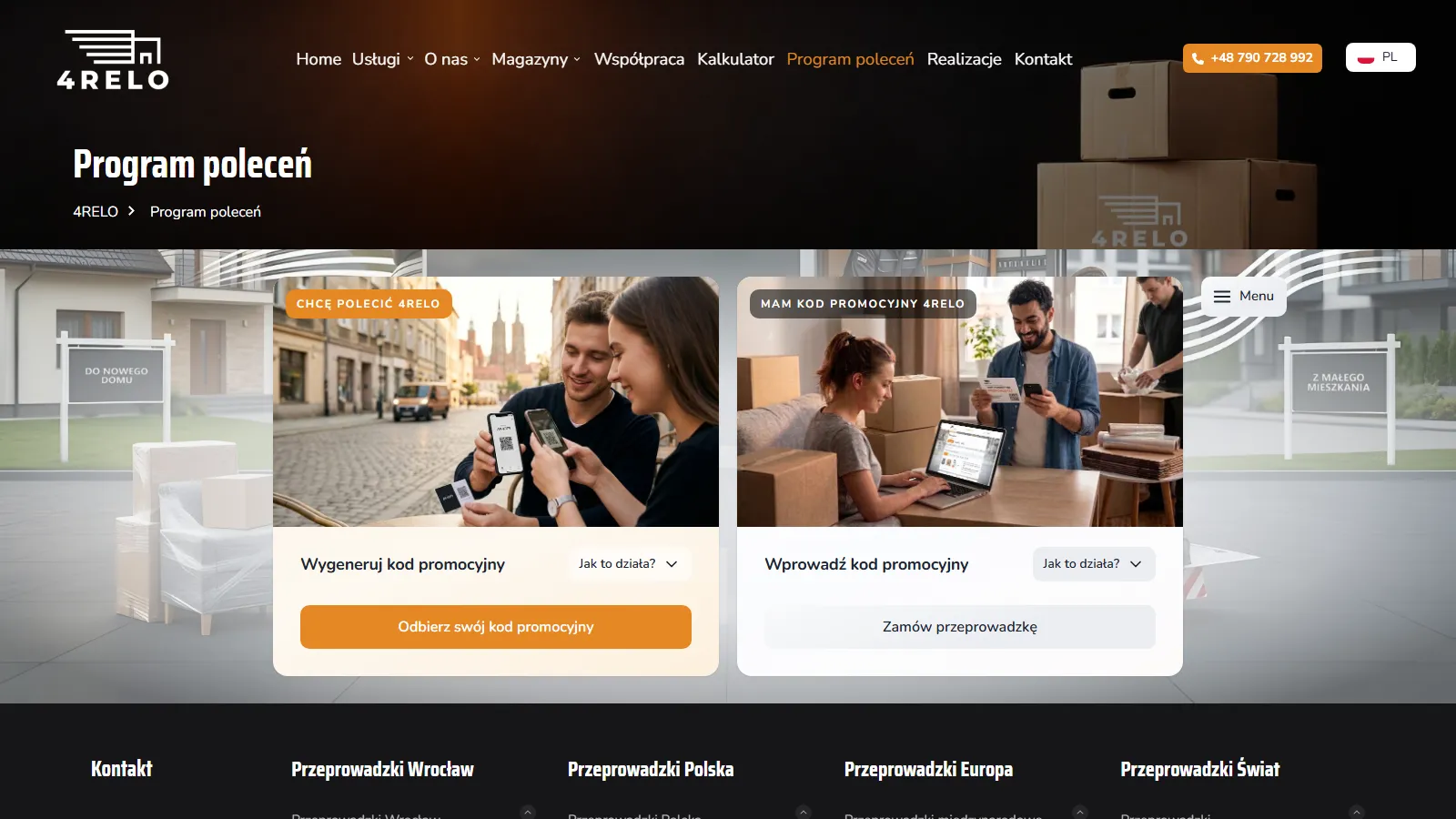 4RELO Relocations Poland Europe Worldwide
