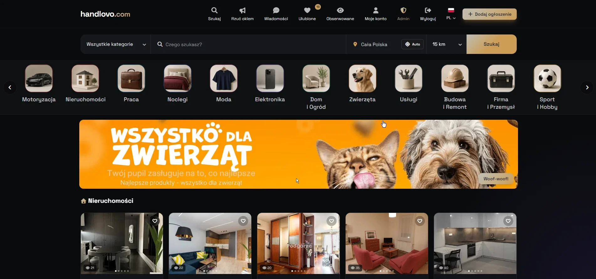 handlovo.com Marketplace classifieds Europe