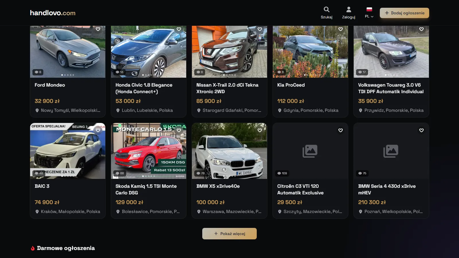 handlovo.com Marketplace classifieds Europe