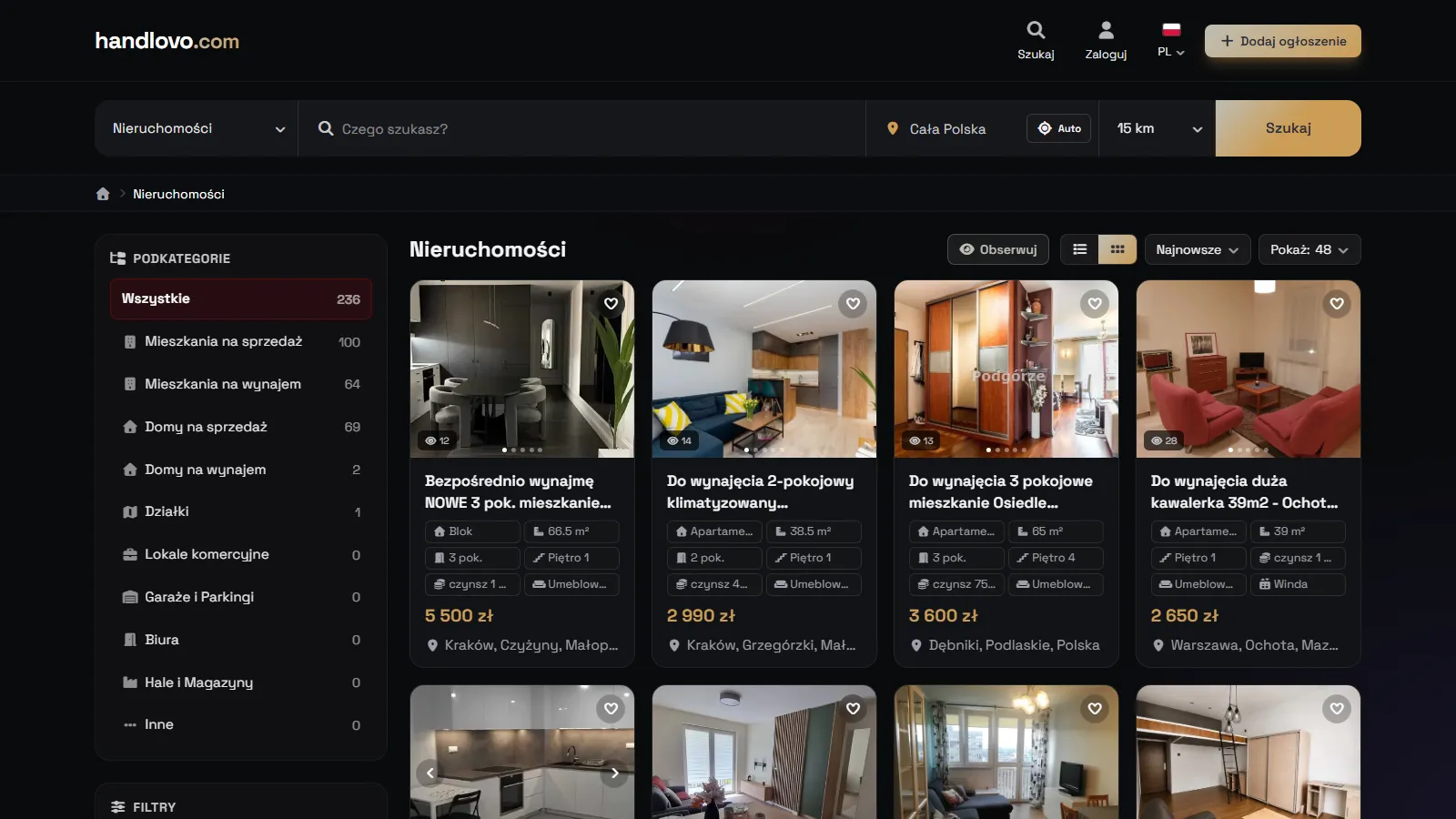 handlovo.com Marketplace classifieds Europe