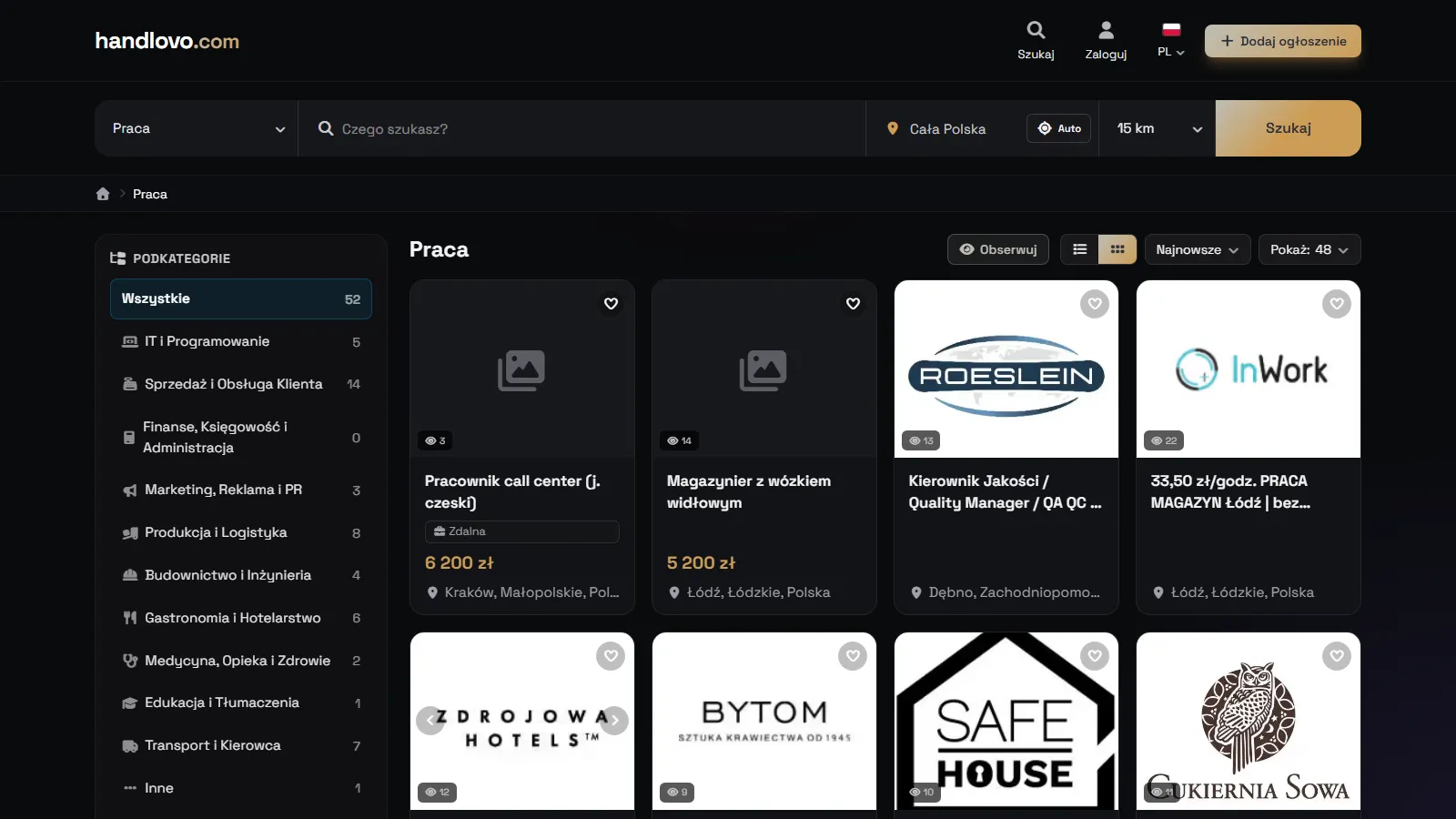 handlovo.com Marketplace classifieds Europe