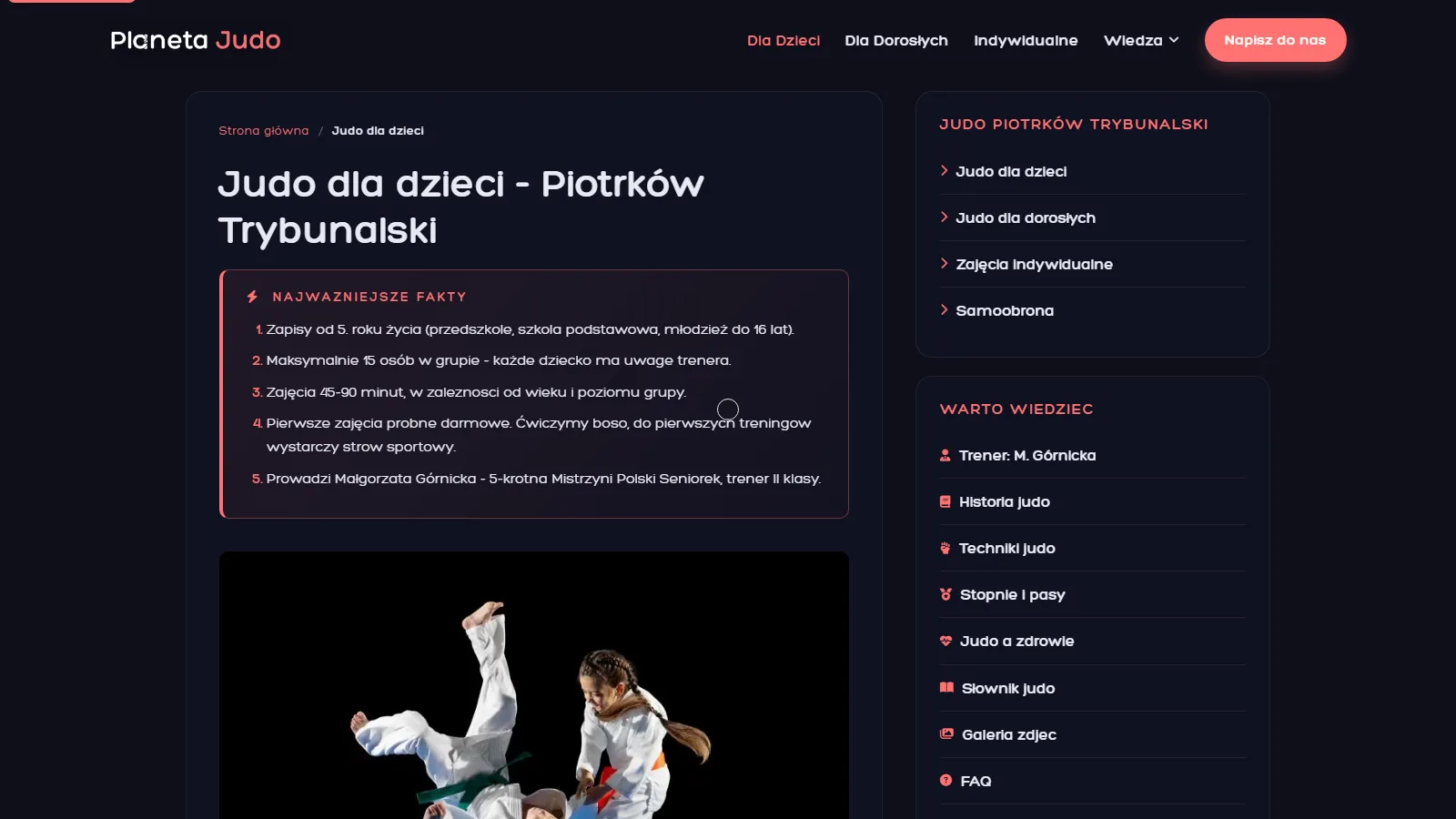 Planeta Judo Piotrków Trybunalski