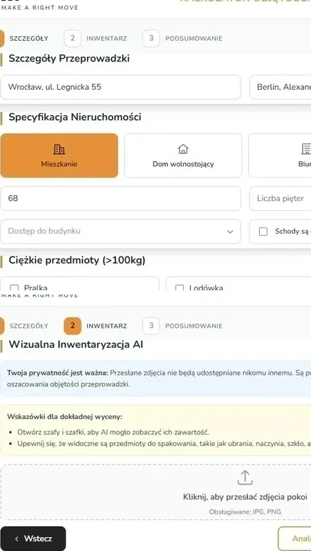 Kalkulator objętości